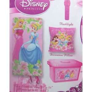Disney Princess Slumber/storage Combo Includes Princess Sleeping Bag 