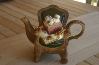 Royal Albert Old Country Roses Teapot Autumn Chair  