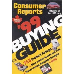   Guide 753 Product Ratings (9780890439210) Consumer Reports Books