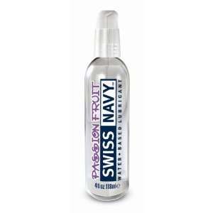  Swiss Navy Passion Fruit (4 Oz)   Lubricants and Oils 