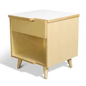  11 Ply Nightstand in White