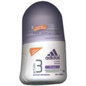 Adidas for Women Action 3 tech 24 hr. anti perspirant stick, Pure, 50 