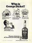1975 George Dickel Tennessee Whisky ~ Who Is George?
