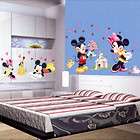 Disney Mickey Minnie Heart shaped Wall Decor Stickers  