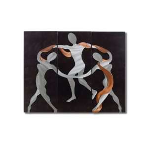   Scarf Dance 3 Piece Wall Graphic Set 