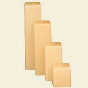  Square Cathedral Candles 3 inch