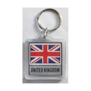  United Kingdom   Country Lucite Key Ring Patio, Lawn 