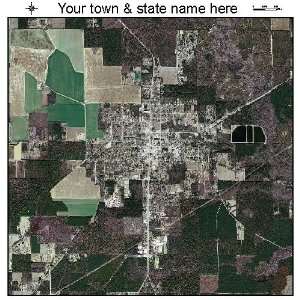   Aerial Photography Map of Hamburg, Arkansas 2010 AR 