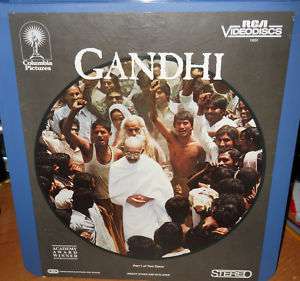 Gandhi / CED Video Disc / Dolby Surround Sound  