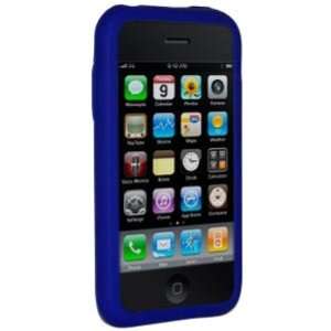   Jelly Case for iPhone 3G/3GS   Blue Cell Phones & Accessories