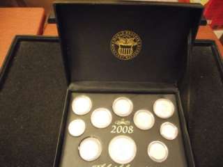 WOW 2008 Philadelphia Mint Uncirculated Coin Set, Sharp Display 