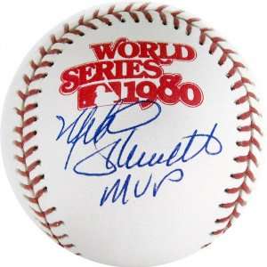  Mike Schmidt Autographed Baseball with MVP Inscription 