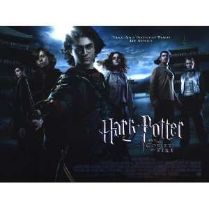 com Harry Potter and the Goblet Of Fire   Original British Quad Movie 
