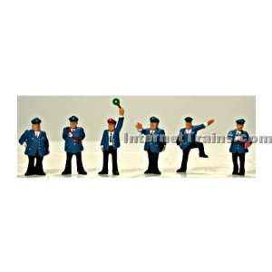   Power HO Scale Figures   Railroad Workers (6 per pack) Toys & Games