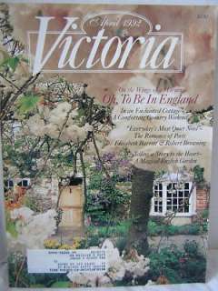 Collectible Vintage VICTORIA Magazine April 1992  