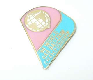 1986 WORLD GAS BALLOON CHAMPIONSHIP LAPEL PIN  