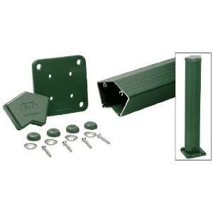 CRL Forest Green 100 Series 36 135 Degree Surface Mount Post Kit by 