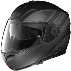 Nolan N104 Modular Motorcycle Helmet Voyage Flat Black/Anthracite XXS 