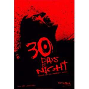 30 Days of Night 27x40 Double Sided Movie Poster 