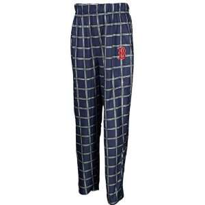  Boston Red Sox Navy Blue Plaid Event Pajama Pants Sports 