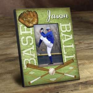  Wedding Favors Personalized Batter Up Picture Frame 