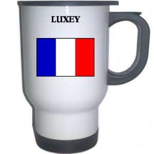  France   LUXEY White Stainless Steel Mug Everything 