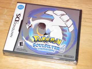 NEW POKEMON SOUL SILVER GAME ONLY