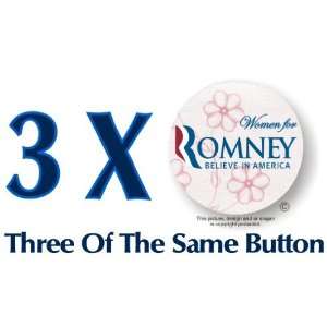  3 Women for Mitt Romney Republican Tea Party President 