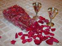 Freeze Dried Preserved Real Rose Petals Burgandy  
