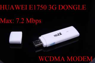   HUAWEI E1750 USB 3G WCDMA Modem HSPA Dongle 7.2Mbps Android Tablet