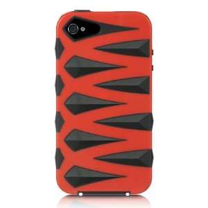   Compatible Fusion Candy Case Red & Black Cell Phones & Accessories