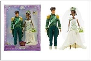  Princess and the Frog Tiana Barbie Doll Prince Naveen 
