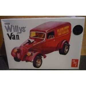  #6182 AMT 1933 Willys Van Van Tastic 1/25 Scale Plastic 
