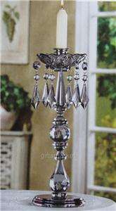   and metal taper candle not included size 3 3 4 diameter x 11 1 4 high