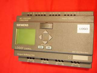 Siemens LOGO 6ED1053 1FB00 0BA2 N117 MODULE 230RCL  