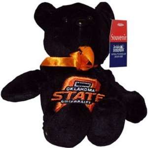   Oklahoma State Cowboys Plush Beanie Bear Black/Orange 
