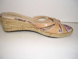 EASY SPIRIT Womens Tan Leather Shoes Sandals Size 8  