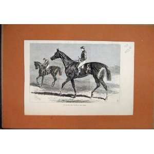    1883 St Blaise Derby Winner Racehorse Jockey Print