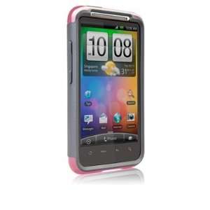  Case Mate HTC Inspire Pop Case   Pink & Grey Cell Phones 