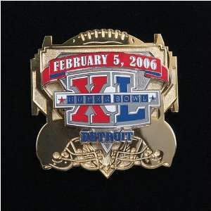   Extras Peter David Super Bowl XL Collectors Pin