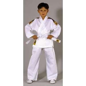  Kwon Tiger Student Karate Uniform w/ Belt   White Sports 