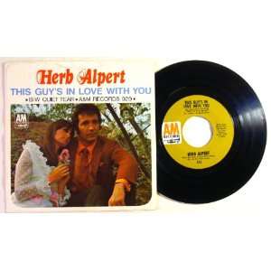  This Guys In Love With You / A Quiet Tear Herb Alpert 