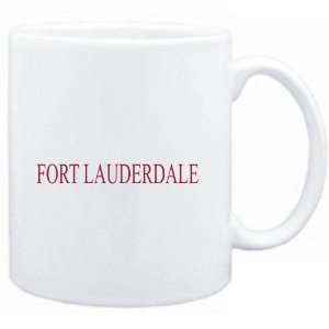    Mug White  Fort Lauderdale  Usa Cities