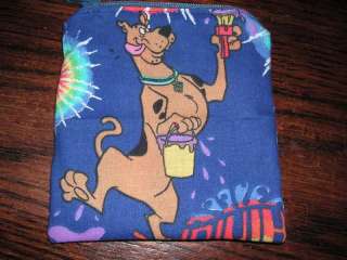 Scooby scooby doo handmade fabric coin/change purse 3  