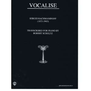  Vocalise, Op. 34, No. 14 Sheet