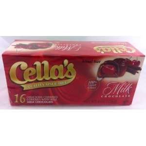 Cellas Milk Chocolate Cherries, 16 Covered Cherries  