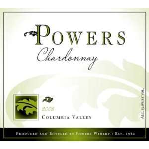  2009 Powers Chardonnay 750ml Grocery & Gourmet Food