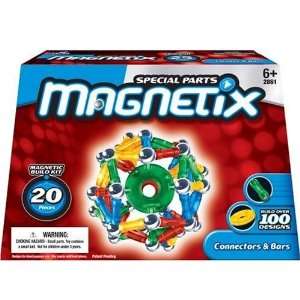  Magnetix Special Parts   Connectors & Bars Toys & Games
