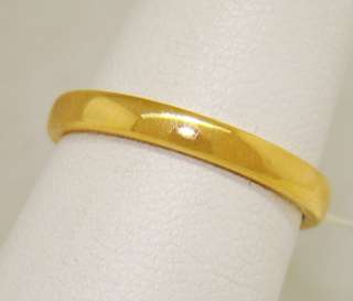 Tiffany & Co. Wedding Band Ring in 22kt Gold Authentic  