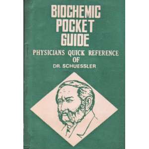  Biochemic Pocket Guide Physcians Quick Reference of Dr 